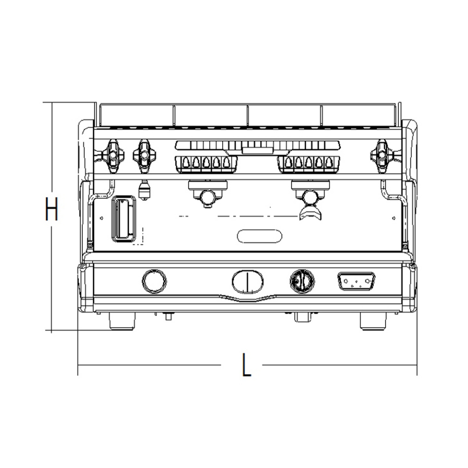 La Spaziale Espresso Makinesi S5 EK 4 GRP