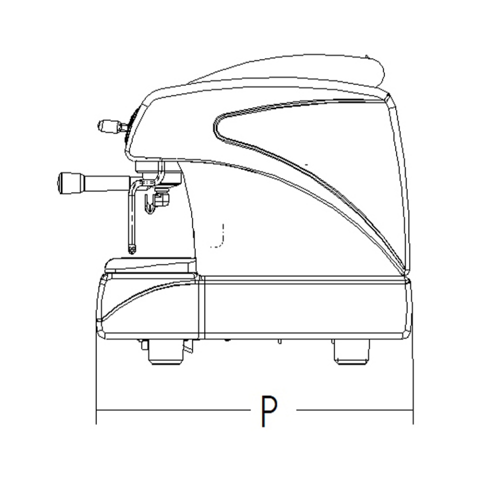 La Spaziale Espresso Makinesi S5 EK 4 GRP