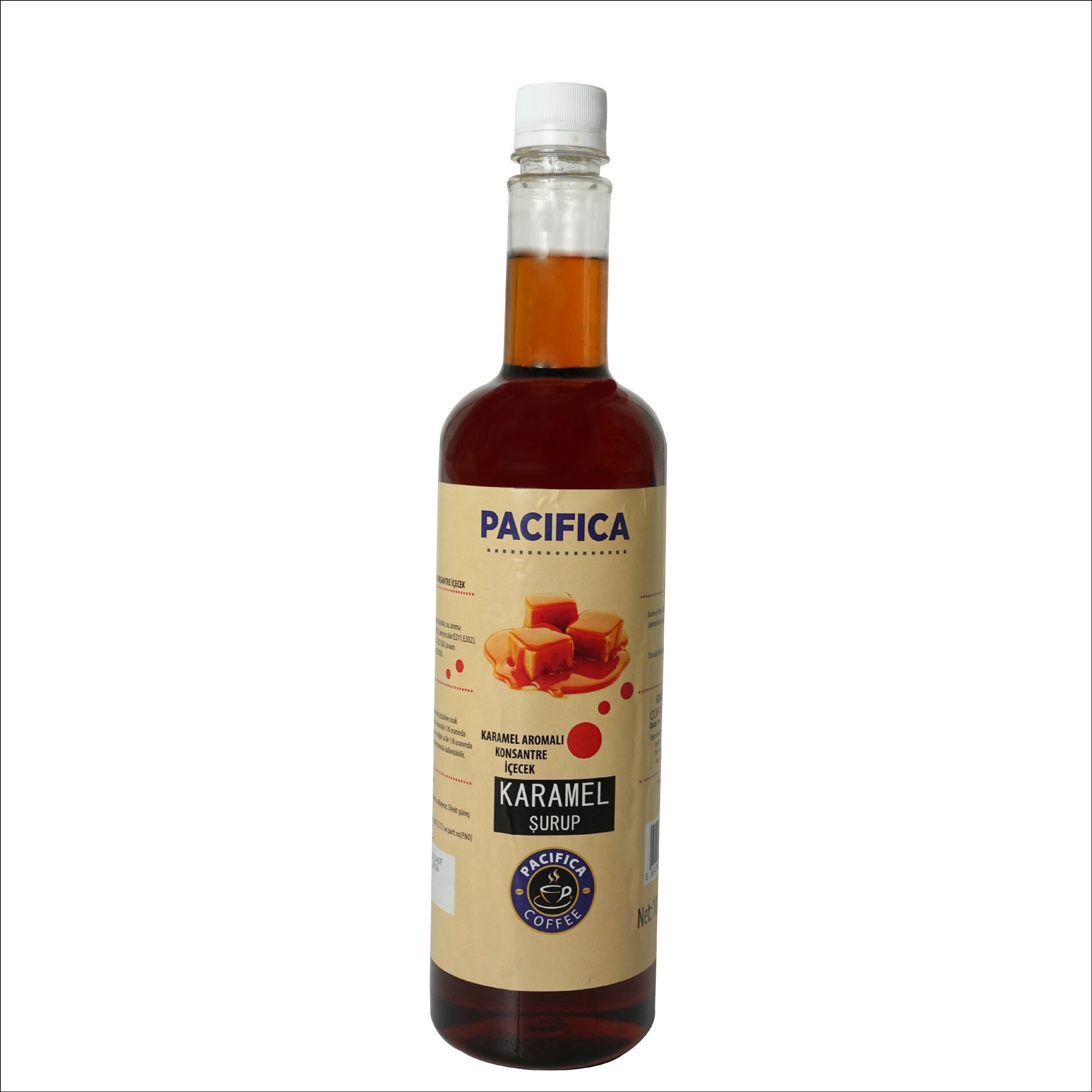 Pacifica Coffee Karamel Şurubu (1 Litre)