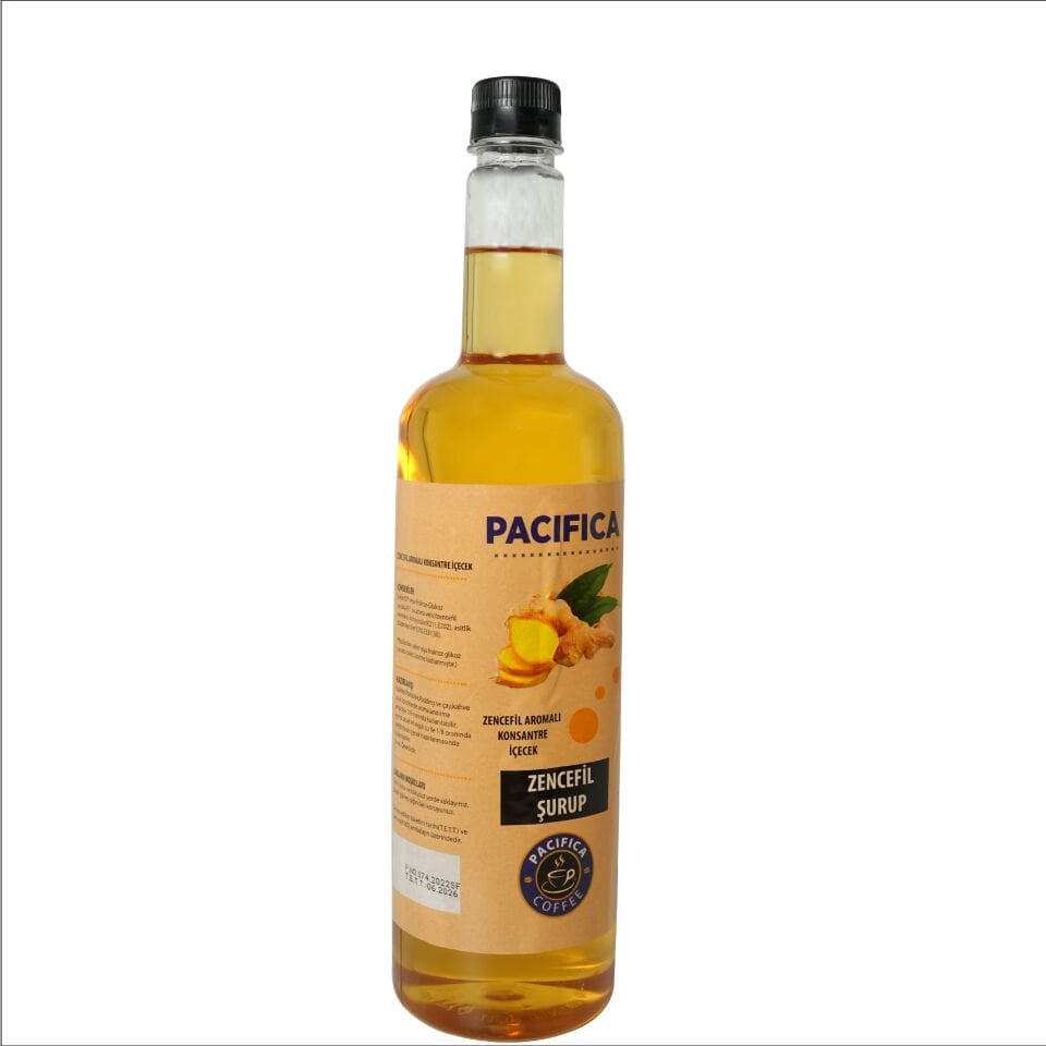 Pacifica Coffee Zencefil Şurubu (1 Litre)