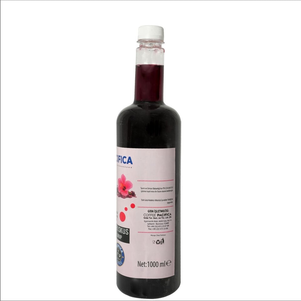 Pacifica Coffee Hibiscus Şurubu (1 Litre)