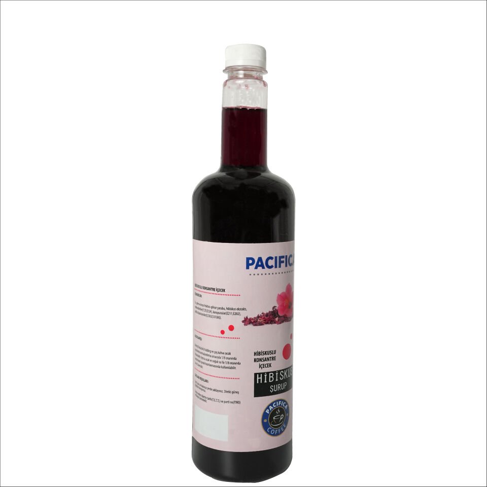 Pacifica Coffee Hibiscus Şurubu (1 Litre)