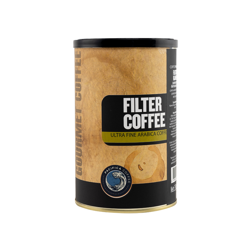 Coffee Pacifica Öğütülmüş Filtre Kahve (250 gr Teneke)