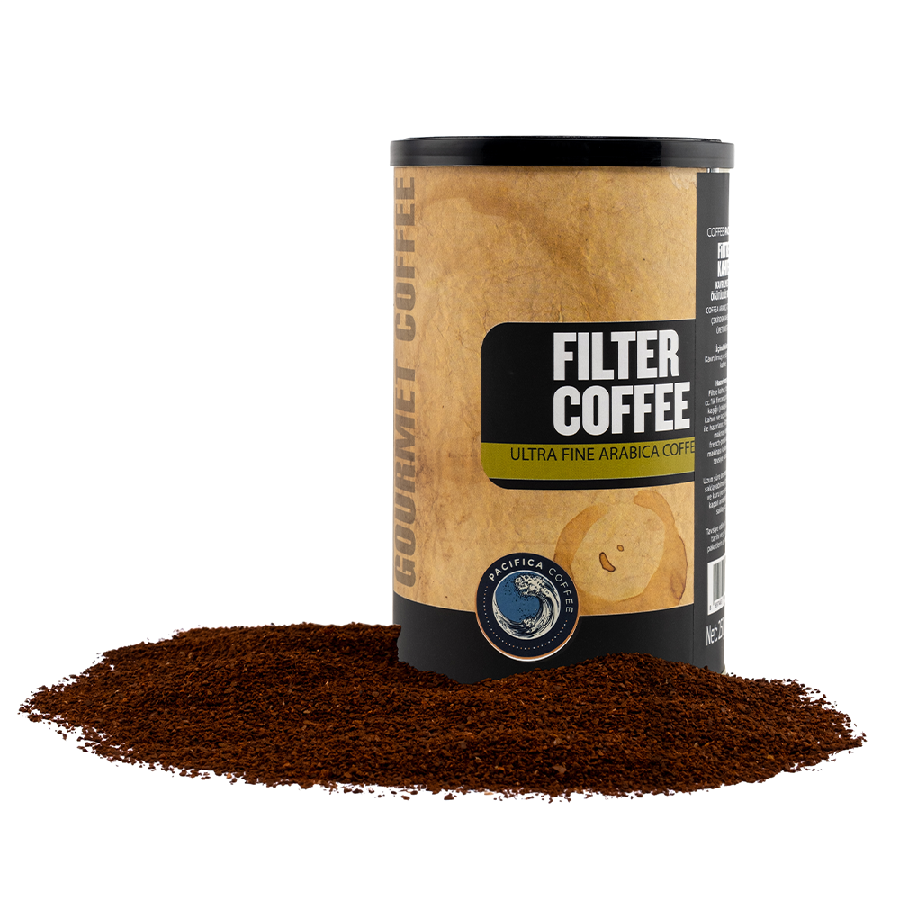 Coffee Pacifica Öğütülmüş Filtre Kahve (250 gr Teneke)