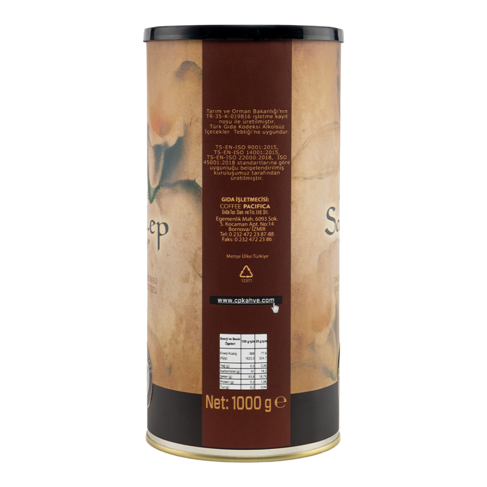 Coffee Pacifica Salep Tozu (1000 gr)